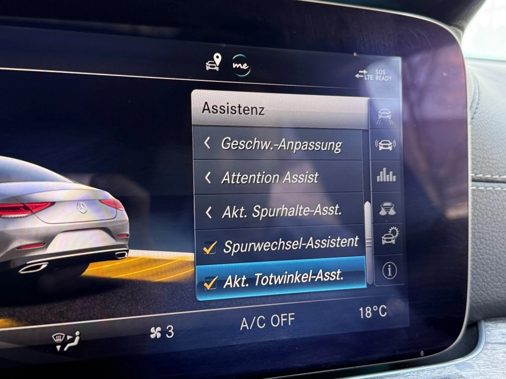 Mercedes-Benz CLS 350 d 4Matic ACC LED NAVI CAM TEMP BURMESTER