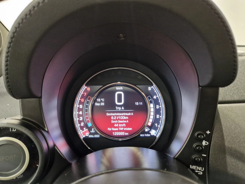 Abarth 595 Competizione Schiebedach, 17 Zoll, Sportsitz