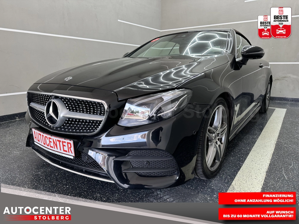 Mercedes-Benz E 220 d "AMG LINE-CABRIO-NAVI-LEDER-SITZH"