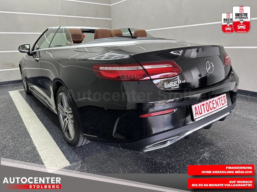 Mercedes-Benz E 220 d "AMG LINE-CABRIO-NAVI-LEDER-SITZH"