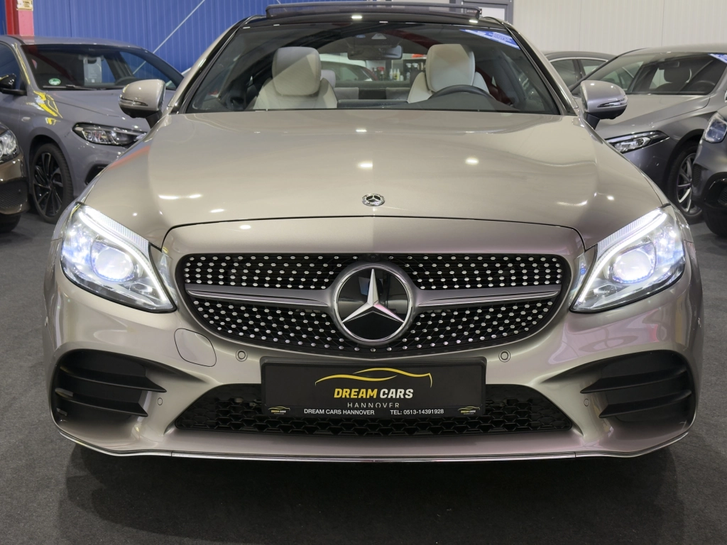 Mercedes-Benz C 300 Coupe AMG Line*BURMESTER*PANODACH*360°*BEIGE