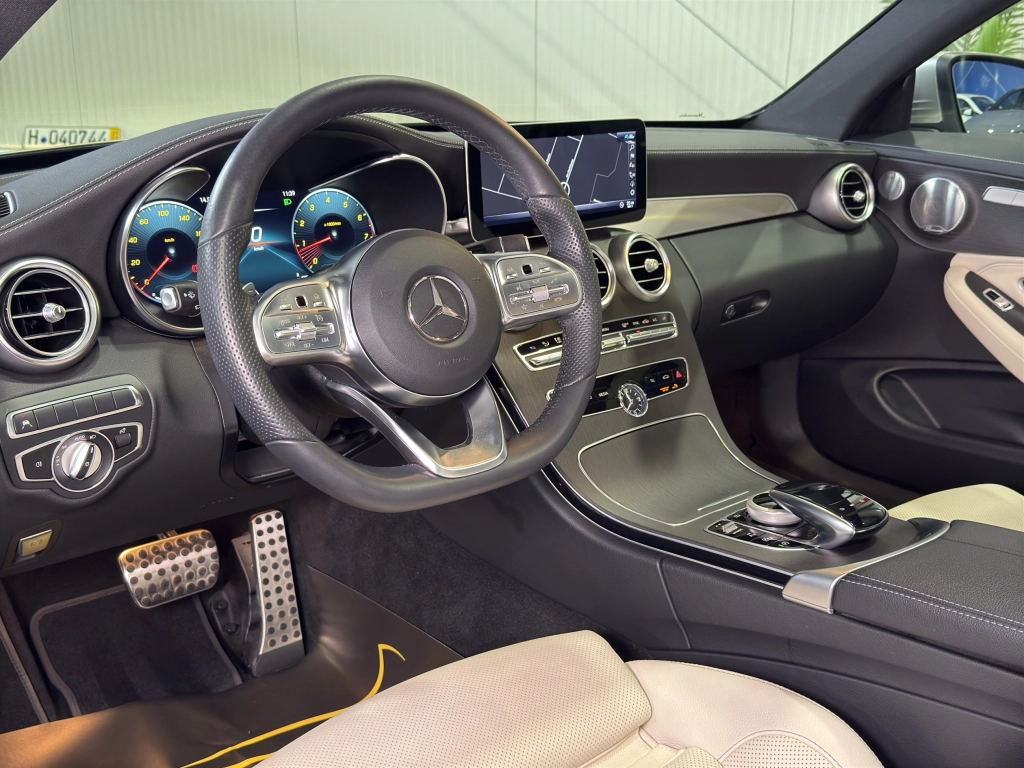 Mercedes-Benz C 300 Coupe AMG Line*BURMESTER*PANODACH*360°*BEIGE