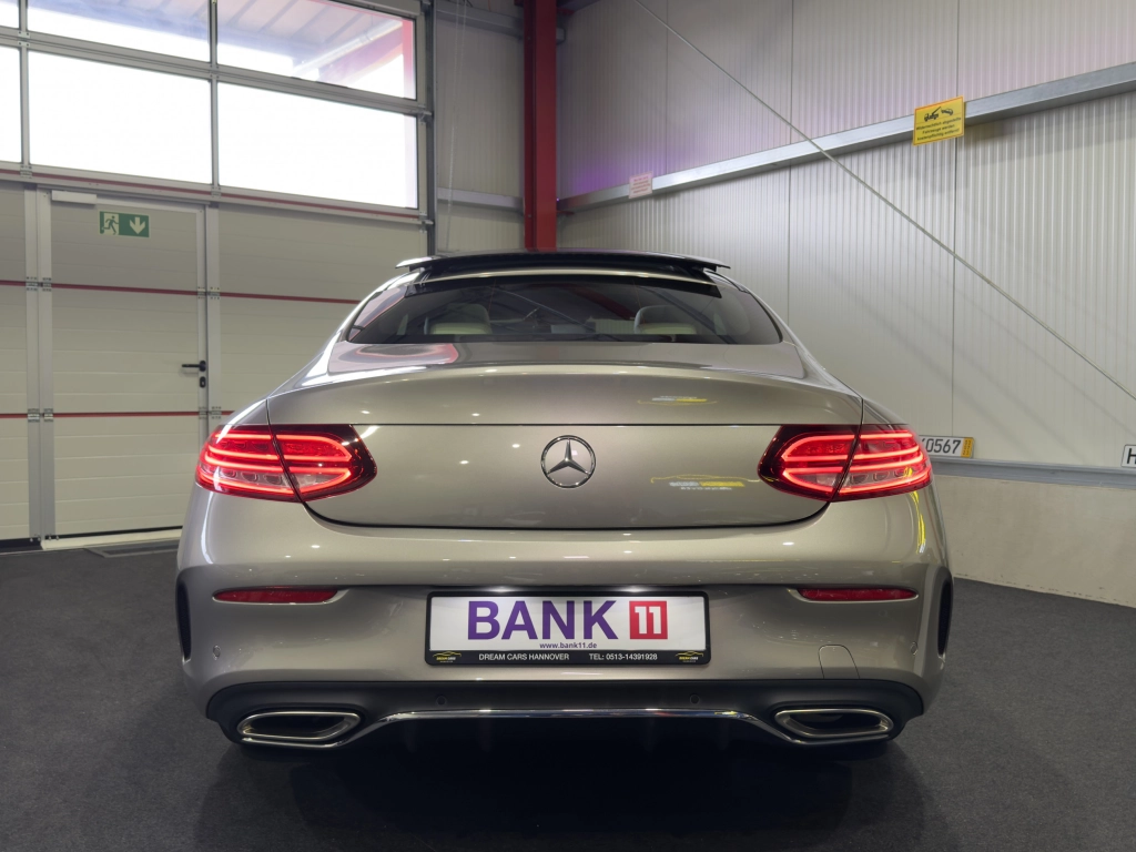 Mercedes-Benz C 300 Coupe AMG Line*BURMESTER*PANODACH*360°*BEIGE