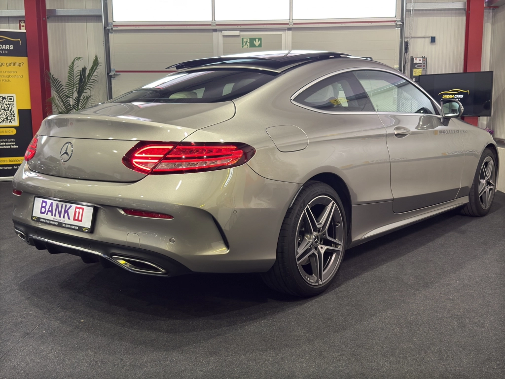 Mercedes-Benz C 300 Coupe AMG Line*BURMESTER*PANODACH*360°*BEIGE