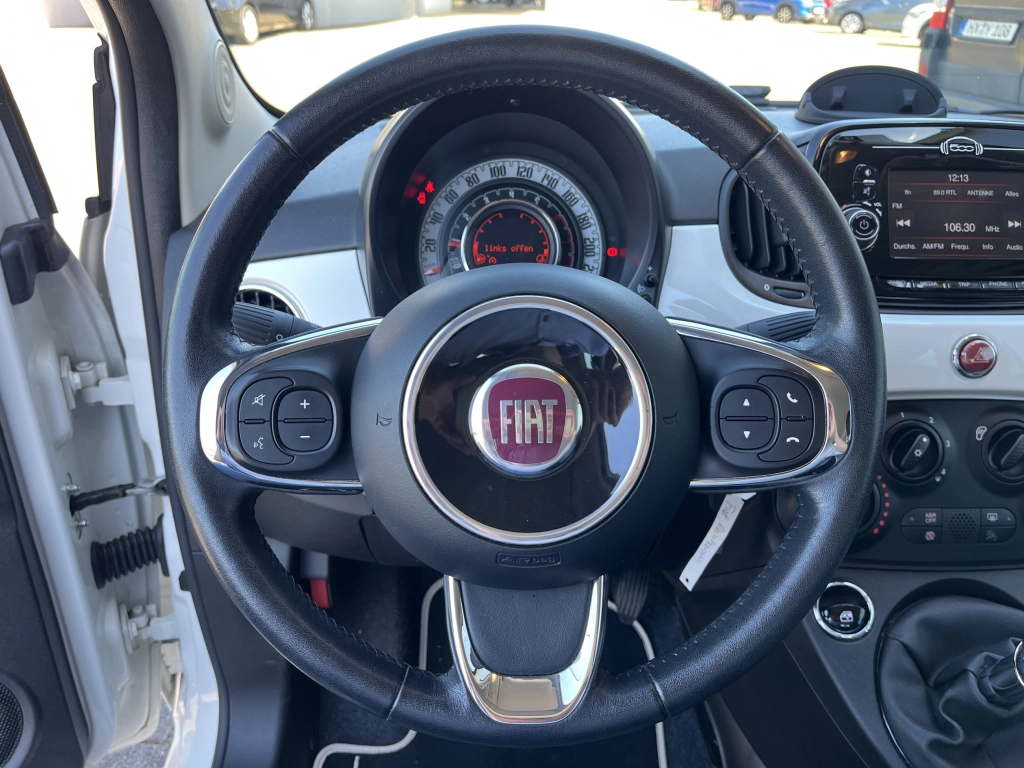 Fiat 500 Lounge*Wenig km*guter Zustand*8-fach bereift