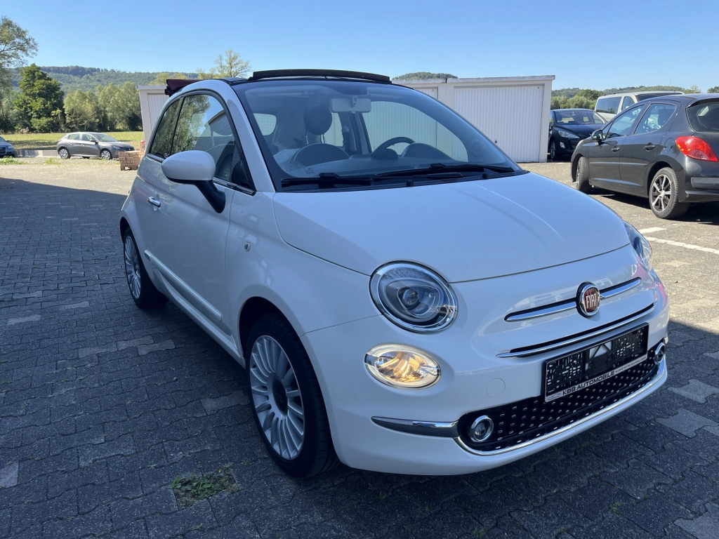 Fiat 500 Lounge*Wenig km*guter Zustand*8-fach bereift