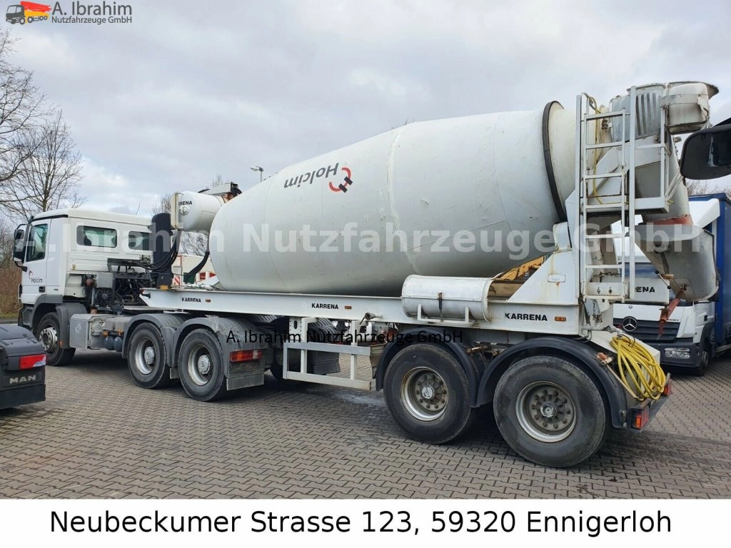 ANDERE Betonmischerauflieger Karrena 12 cbm, 2 achsen, Topzustand