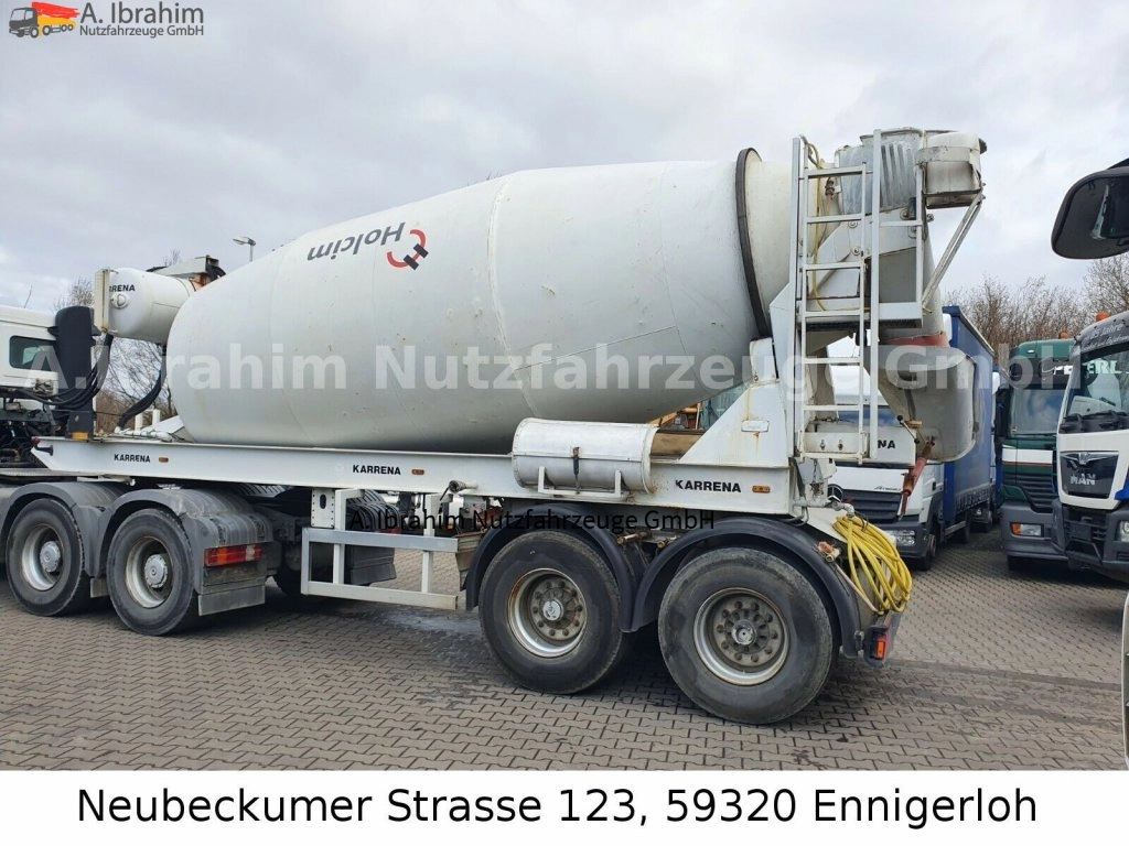 ANDERE Betonmischerauflieger Karrena 12 cbm, 2 achsen, Topzustand