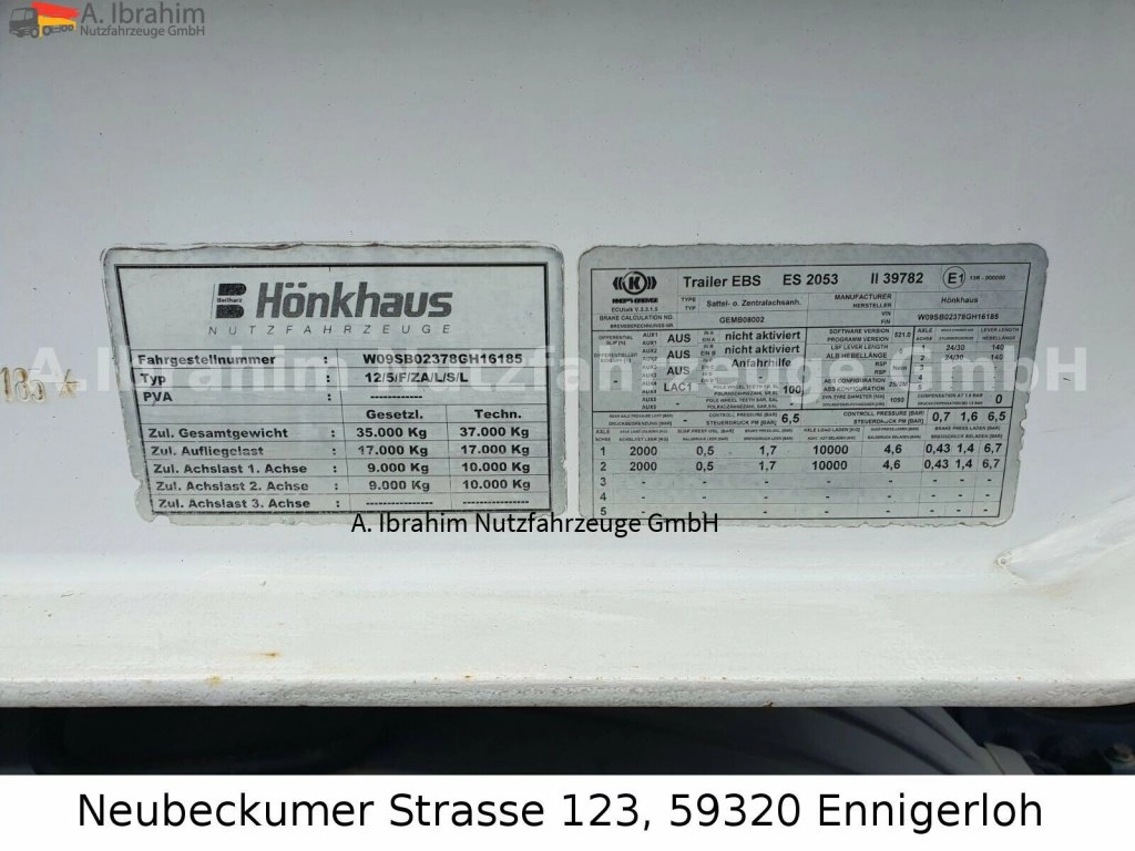 ANDERE Betonmischerauflieger Karrena 12 cbm, 2 achsen, Topzustand