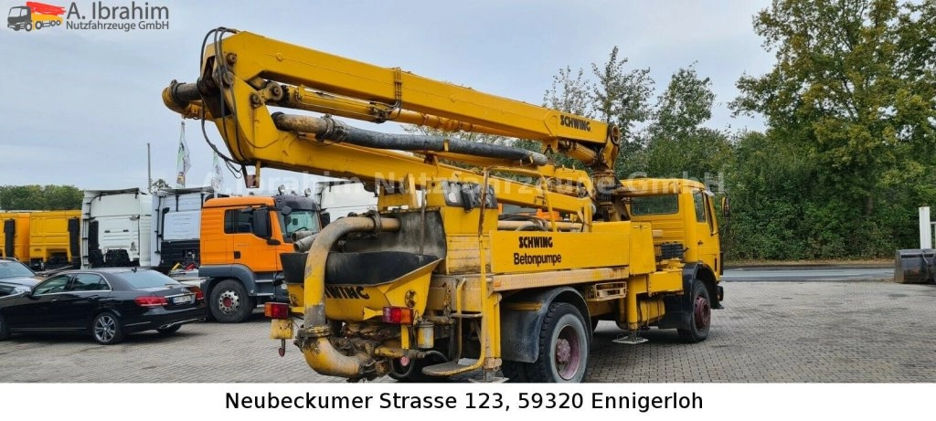 Mercedes-Benz  LK 1617, Schwing Betonpumpe, Oldtimer