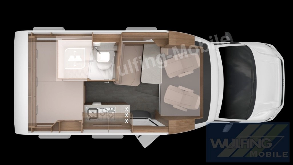 KNAUS Tourer Van 500 MQ VolksTourer Autom 2025 ACC/LED 4-Schlafplätze