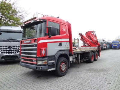 SCANIA R144 460 6X4 Fassi 360 bis 25 Meter