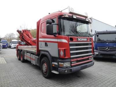 SCANIA R144 460 6X4 Fassi 360 bis 25 Meter