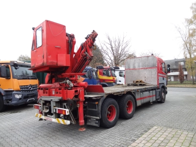 SCANIA R144 460 6X4 Fassi 360 bis 25 Meter