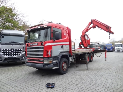 SCANIA R144 460 6X4 Fassi 360 bis 25 Meter
