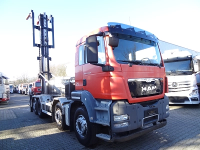 MAN TGS 35.440 8X2 Haken/ Silosteller M-Tec