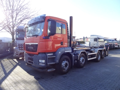 MAN TGS 35.440 8X2 Haken/ Silosteller M-Tec