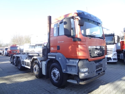 MAN TGS 35.440 8X2 Haken/ Silosteller M-Tec