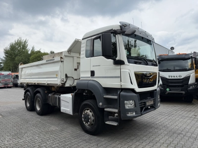 MAN TGS 26.400 6X6 BB Meiller