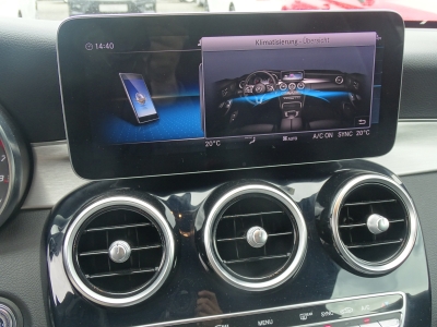 Mercedes-Benz C 180 COUPE*AMG LINE*NAVI*RFK*LED*SHZG*CAR PLAY*