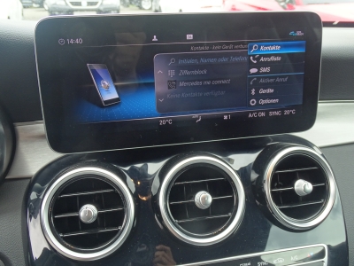 Mercedes-Benz C 180 COUPE*AMG LINE*NAVI*RFK*LED*SHZG*CAR PLAY*