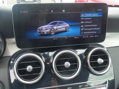 Mercedes-Benz C 180 COUPE*AMG LINE*NAVI*RFK*LED*SHZG*CAR PLAY*