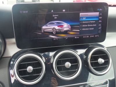 Mercedes-Benz C 180 COUPE*AMG LINE*NAVI*RFK*LED*SHZG*CAR PLAY*