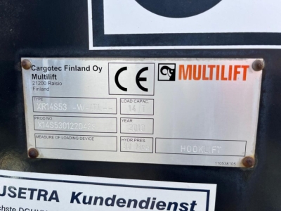 HUEFFERMANN 2-achs Abrollanhänger HTA 16.62 