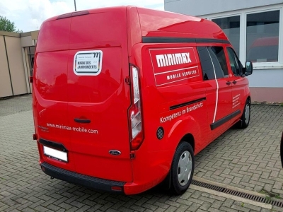 Ford Transit Custom L2 H2 Würth-Regale Navi R.Cam PDC