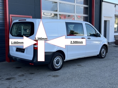 Mercedes-Benz Vito 114 CDI Lang Klima PDC Regalausbau Navi 