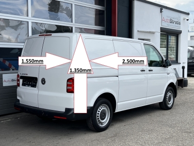 VW T6.1 Transporter 2.0 TDI Klima Heckflügeltüren