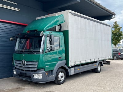 Mercedes-Benz Atego 823 Euro6 Klima 6,1m P+P AHK Orig. 164.tkm
