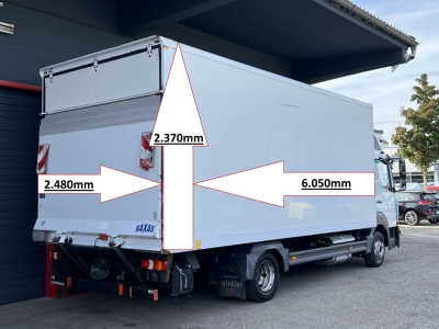 IVECO EuroCargo ML75E18 Klima Tempomat 6,05m LBW AHK