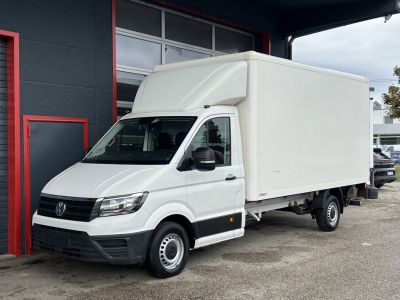 VW CRAFTER Maxi 4,35m Koffer+LBW Rückf.Kamera Klima