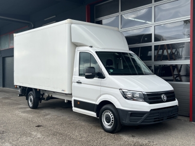 VW CRAFTER Maxi 4,35m Koffer+LBW Rückf.Kamera Klima