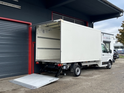 VW CRAFTER Maxi 4,35m Koffer+LBW Rückf.Kamera Klima