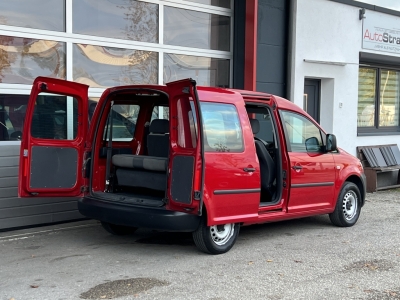 VW Caddy 1.6 TDI 7-Sitzer Klima Navi 2x Schiebetür