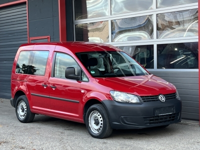 VW Caddy 1.6 TDI 7-Sitzer Klima Navi 2x Schiebetür