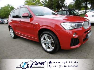 BMW X3 xDrive 30dA M-Paket Nav Pano Leder Xenon AHK 
