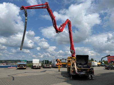 MAN  26.360 6x4 Putzmeister 24 m Hallenpumpe