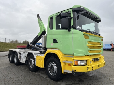 SCANIA G 450 8x4 Trösch Abrollkipper