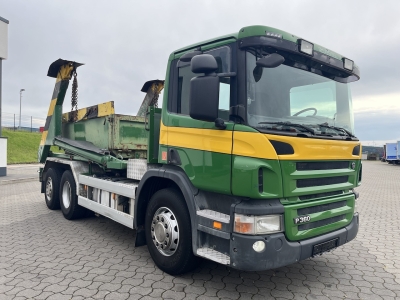 SCANIA P360 6x2 Trösch Absetzkipper / Container 