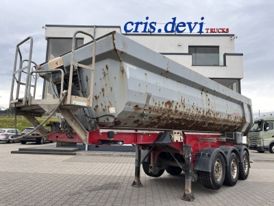 SCHWARZMUELLER SK Kippauflieger Stahlmulde / Liftachse