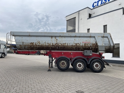 SCHWARZMUELLER SK Kippauflieger Stahlmulde / Liftachse