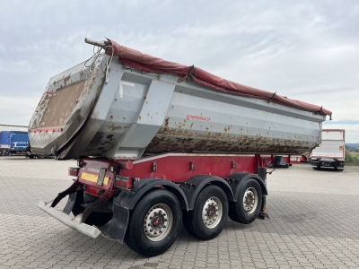 SCHWARZMUELLER SK Kippauflieger Stahlmulde / Liftachse