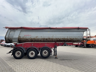 SCHWARZMUELLER SK Kippauflieger Stahlmulde / Liftachse