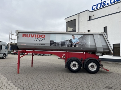 Langendorf SKS-HS 18/29 Kippauflieger Stahlmulde Liftachse