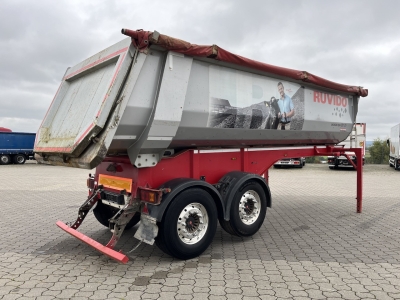 Langendorf SKS-HS 18/29 Kippauflieger Stahlmulde Liftachse