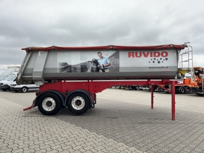 Langendorf SKS-HS 18/29 Kippauflieger Stahlmulde Liftachse