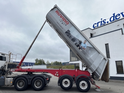 Langendorf SKS-HS 18/29 Kippauflieger Stahlmulde Liftachse